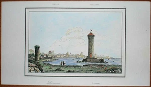 1835 print LIVORNO, ITALY, #74 - Picture 1 of 1
