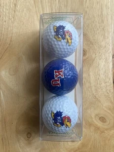 Kansas Jayhawks 3 Pack golf balls - Picture 1 of 4