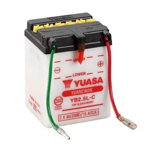 Yuasa YB2.5L-C Motorcycle ATV Quad Buggy Battery No Acid - YB2.5L-C(DC) - Picture 1 of 2