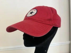 Gorra de béisbol ajustable Converse All Star roja talla única para adultos - Imagen 1 de 8