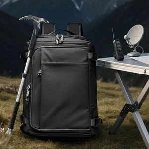 Large Capacity Luggage Backpack Anti-Scratch Cabin Daypack Climbing - Picture 1 of 16