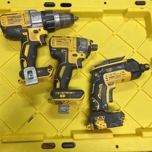 (3) DEWALT DCD999 DCF887 DCF630 20V 1/2" Brushless Hammer Drill PARTS REPAIR - Picture 1 of 5