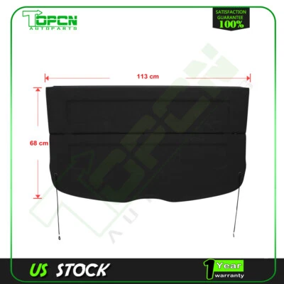 Cubierta de carga maletero seguridad trasera para Audi Q5 Sport 2009-2015 2016 2017 2,0 L Foto 1 de 4