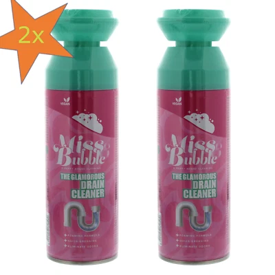 2x 400ml Miss Bubble Abflussreiniger Schaum - Bild 1 von 4