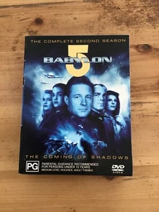 RARE BABYLON 5 COMPLETE SECOND SEASON DVD TV SERIES LIKE NEW SCI-FI SPACE DRAMA - Picture 1 of 2