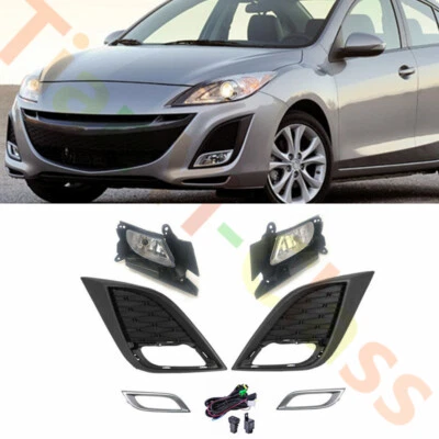 Conjunto de luces antiniebla para parachoques delantero Mazda 3 2010-2011 (con bombilla)  Foto 1 de 4