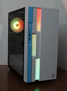 NEW RGB 10 Core Gaming PC Desktop Computer 3.8 GHz 500GB 8GB RAM WIN 10 WIFI - Picture 1 of 10