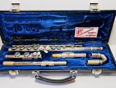 Estuche Original Flauta C Estándar Emerson EE. UU. De Colección Foto 1 de 4