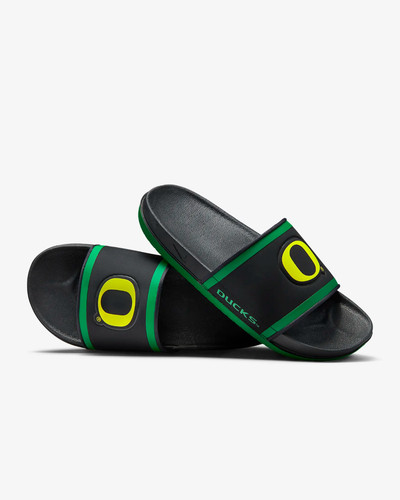 Sandali da uomo Nike Oregon Ducks Team Off Court slide 6 9 10 11 12 13 nuovi con etichette