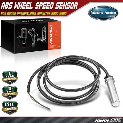 1x Sensor de velocidad de rueda ABS trasero para Dodge Freightliner Sprinter 2500 Sprinter 3500 Foto 1 de 4