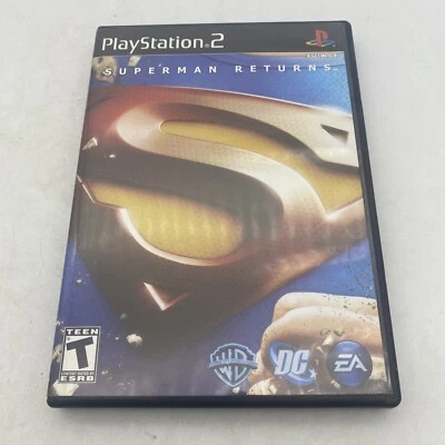 Superman Returns: PS2 (Sony PlayStation 2, 2006) Complete CIB Tested  - Image 1 of 4