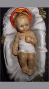 Goebel-Antike Hummel Figur Jesuskind In der Krippe "Rarität" Bodenmarke 1935 - Bild 1 von 5