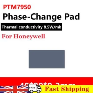 For Honeywell PTM7950 Phase-change Pad 8.5W/mK for Laptop GPU CPU (40x80mm) - Afbeelding 1 van 9
