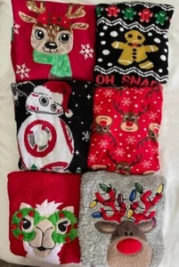 Kids Cute Ugly Christmas Sweaters Wholesale Lot of 6 Mixed Kids Sizes PreOwned  - Picture 1 of 1