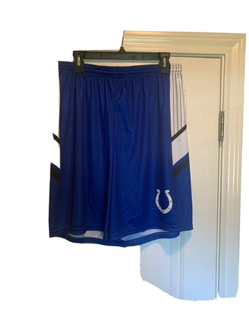 INDIANAPOLIS COLTS Dri-Fit Type Athletic Shorts Men's XLARGE FREE SHIPPING! Cover