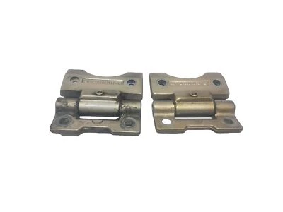 Juego de bisagras de bisagra de puerta delantera Mercedes W126 W124 1986-1991 OEM ✅ 1237200037 bronceado Foto 1 de 4