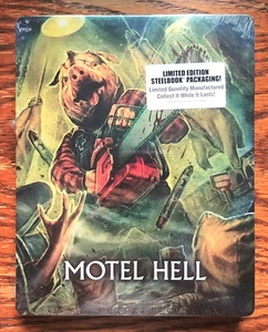Motel Hell Blu-ray  Steelbook NEW Limited Edition Scream Factory - Bild 1 von 3