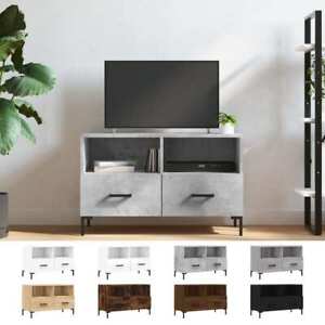 Tv-meubel 80x36x50 cm bewerkt hout grijs sonoma eikenkleurig vidaXL