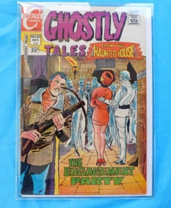 VINTAGE ~ COMICBUCH GEISTERHAFTE GESCHICHTEN AUS DEM SPUKHAUS Nr. 82 CHARLTON SEHR GUTER ZUSTAND - Bild 1 von 2