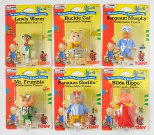 Set figurine Busy World of Richard Scarry Busytown 1995 nuove molto rare - Foto 1 di 13