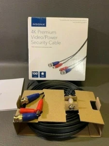 Insignia NS-SBNC100P9 100' 4K Ultra HD Premium Video/Power Accessory Cable - Picture 1 of 3