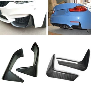 4x Stoßstangensplitter Vorne+Hinten aus Kohlefaser Für BMW F80 F82 M-Performance - Bild 1 von 6