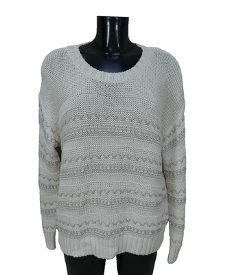 IRIS VON ARNIM Damen Pullover Gr L  beige  (  S 8910  ) - Bild 1 von 4