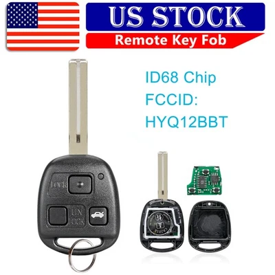 Mando a distancia de repuesto para Lexus 2004 2005 2006 RX330 2007 2008 2009 RX350 Foto 1 de 4