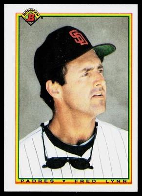1990 Bowman Fred Lynn #216 San Diego Padres - Image 1 of 2
