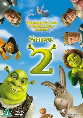 Shrek 2 DVD (2004) Andrew Adamson, Asbury (DIR) cert U FREE Shipping, Save £s - Image 1 of 2