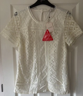 BNWT Ivory OASIS Lace Top M 10 £45! - Image 1 of 4