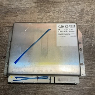 00-03 Unidad de módulo de control de estabilidad Mercedes W163 ML500 ML55 AMG ABS ESP OEM Foto 1 de 4