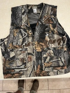 Hardwoods Camo hunting vest Quail Unlimited XL Mesh Back - Picture 1 of 6