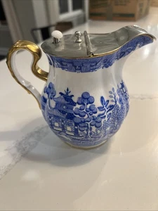 Spode TIFFANYS Copeland’s China blau-weiß Porzellankrug #8669 - Bild 1 von 8