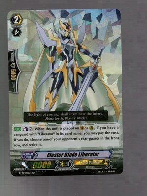 2013 Blaster Blade Liberator Cardfight Vanguard #BT10S12 SP - Image 1 of 2