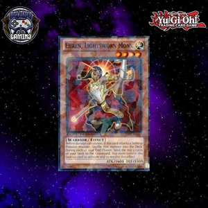 Duel Terminal Normal Parallel Rare Ehren, Lightsworn Monk DT07-EN059 M/NM - Picture 1 of 2