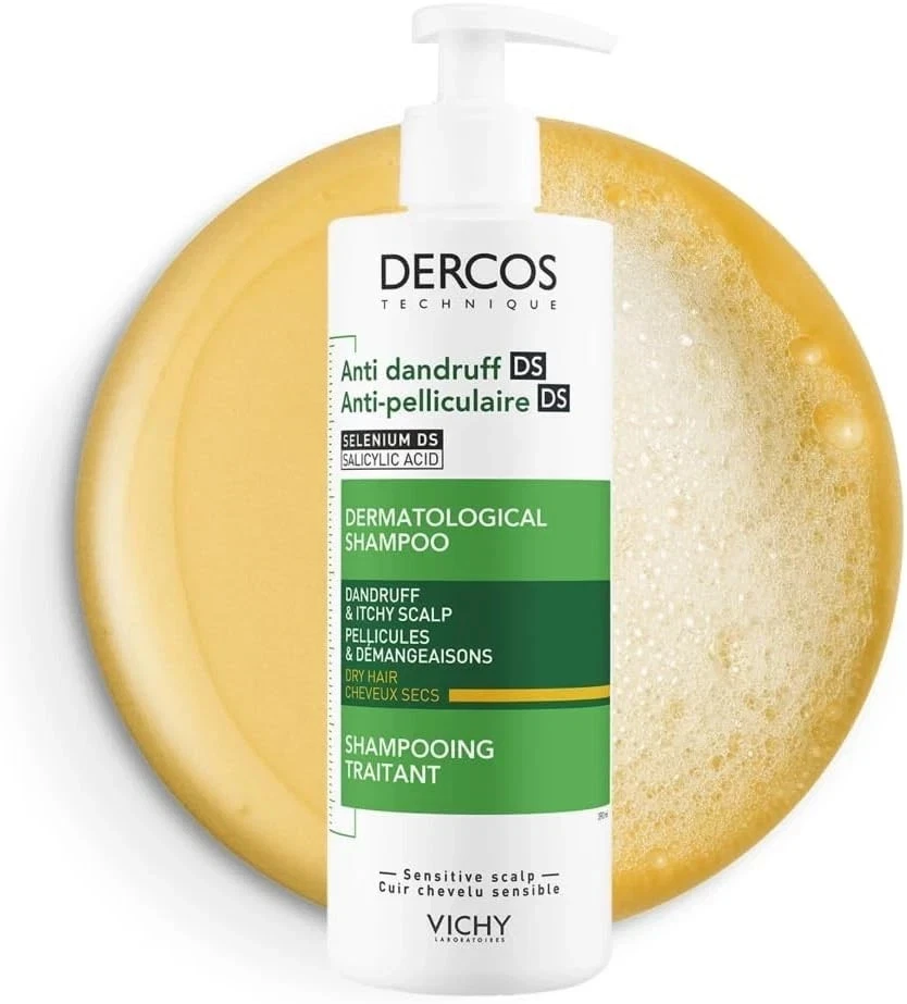 VICHY DERCOS Shampoo antiforfora Capelli Grassi/Capelli Secchi 390 ML
