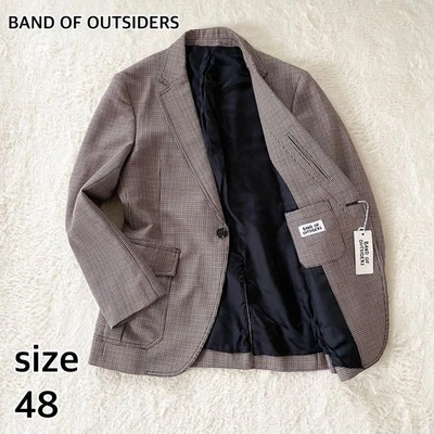 Band of Outsiders Tailored Jacket Chidori Check 48 - Image 1 of 4