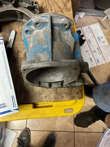 1966-UP FORD TRANSFER CASE ADAPTER, C6 TRANSMISSION CASTING #: RF-E4TP-7A040-aa - Picture 1 of 5
