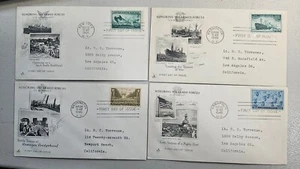US Stamp Four Covers Honoring the Armed Force, FDC F/VF CV$42.00 (504U512) - Picture 1 of 5