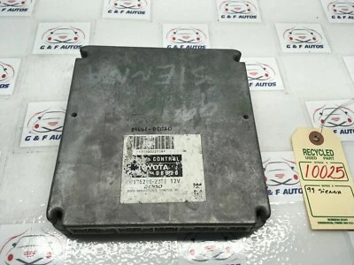 Unidad de control del motor Toyota Sienna 1999 ECU ECM OEM 89661-08020 #10025 Foto 1 de 4