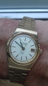 Orient GOLD STEEL IT517801-00 PY WATCH VINTAGE JAPAN NOS UHR FOND MONTRE RELOJ - Imagen 1 de 12