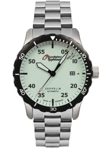 Zeppelin 7268M-5 Eurofighter Typhoon reloj automático para hombres 43 mm 20 ATM - Imagen 1 de 3