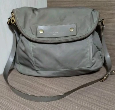 Bolso Bandolera Marc By Marc Jacobs Preppy Natasha Beige Nylon PVC Foto 1 de 4