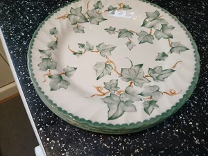 PIATTI INSALATA VITE DI CAMPAGNA X 3 - timbro posteriore Royal Stafford - Foto 1 di 2