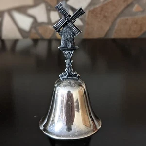 Silver Windmill Bell - Picture 1 of 4