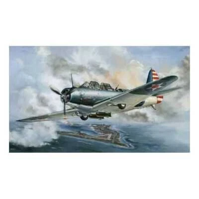 Model Airplane Plans (UC): Douglas TBD-1 Devastator 32½'' Class I Navy Carrier  - Image 1 of 4