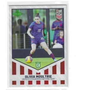 2024 PARKSIDE 2023 USWNT RECAP OLIVIA MOULTRIE ROOKIE RC BASE #1 - Picture 1 of 2