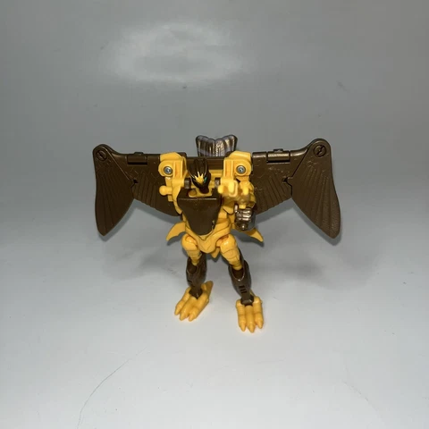 Transformers Beast Wars Airazor Incomplete Missing Arm W/Gun Cover