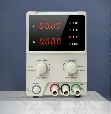 KA3005D Programmabl Linea DC Adjustable Regulated Power Supply with Three Output - Image 1 of 4